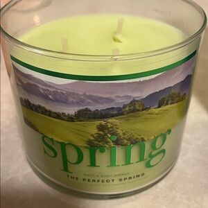 Bath and Bodyworks Spring Scented Candle